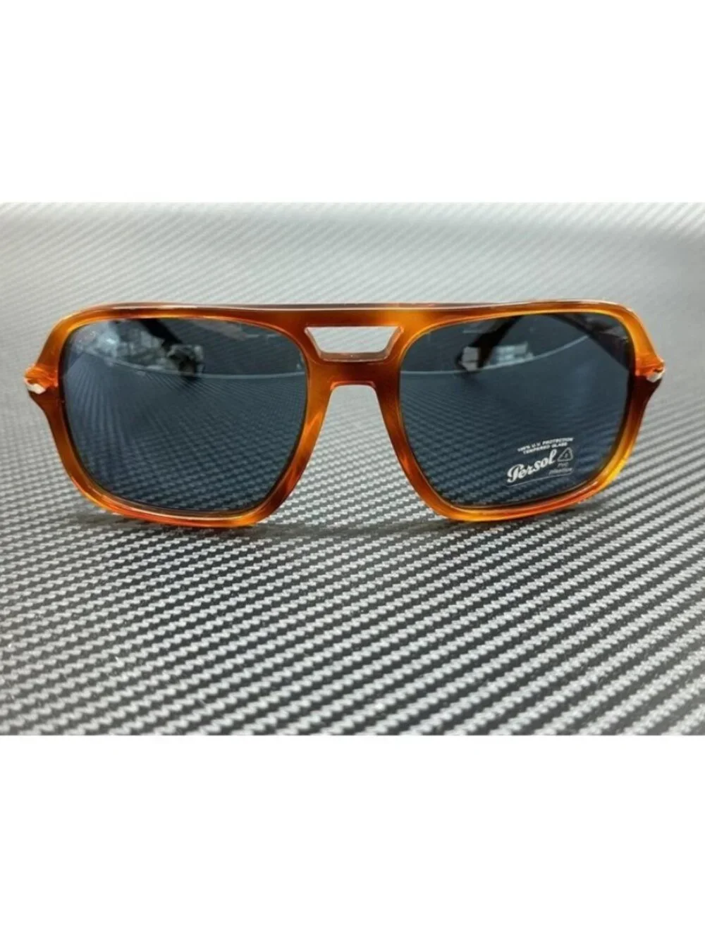 New Blue Men Terra di Siena Brown Sunglasses 58-19-150